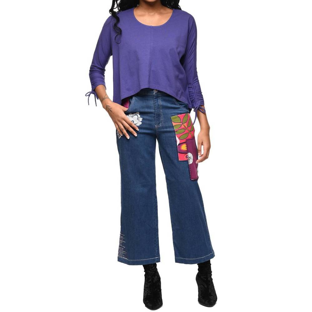 NEW TULIP CLOTHING nova pullover top in twilight